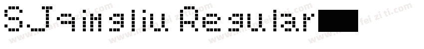 SJqingliu Regular字体转换